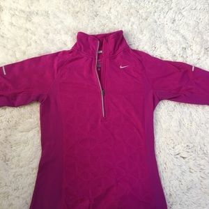 Nike fleece lined zip up!
